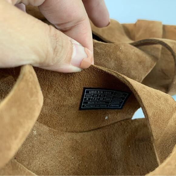 Ugg hazel suede sling back‎ wedge sandals size 9 - Picture 5 of 7